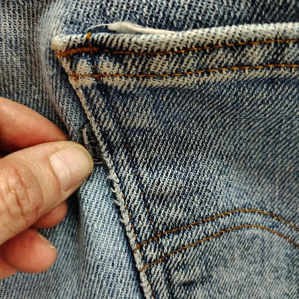 Vintage 80s Levis 530 Mens 34x29* Relaxed Fit Denim Jeans Pants Blue Made in USA